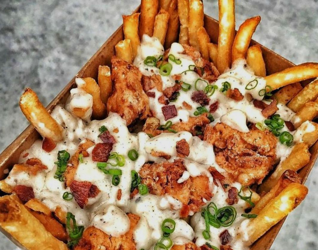 Wally Gyros fries